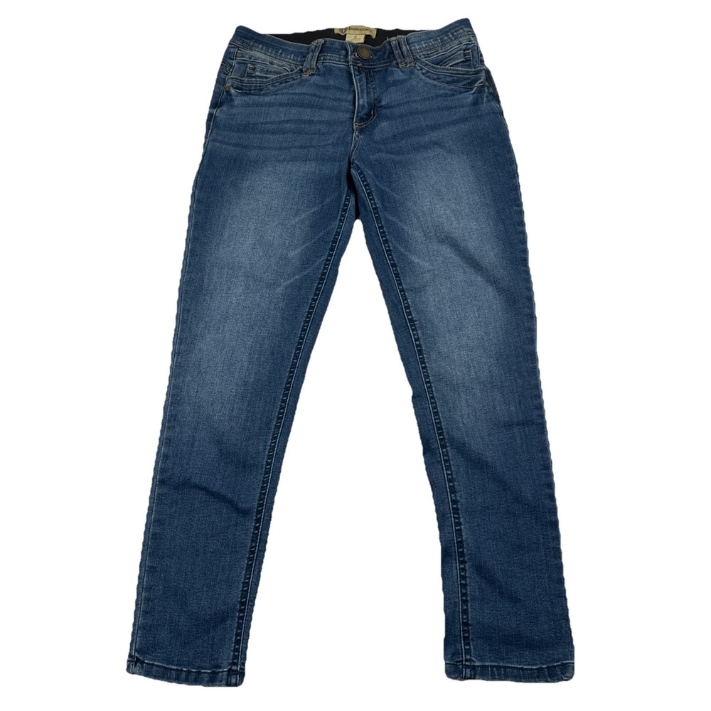 Democracy Ab Solution Skinny Jeans Womens Size 6 Dark Wash Blue 29x26